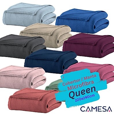 Cobertor Queen Camesa: Aconchego e Maciez!