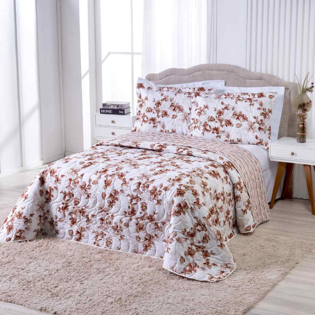 Cobre Leito Percal 200 Fios Queen: Conforto e Elegância