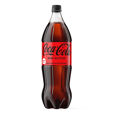 Coca-Cola Sem Açúcar 1,5L: Sabor Original, Zero Açúcar!