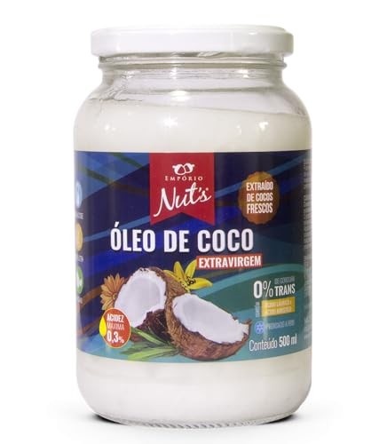 Óleo de Coco Extravirgem 500ml - Empório Nut's