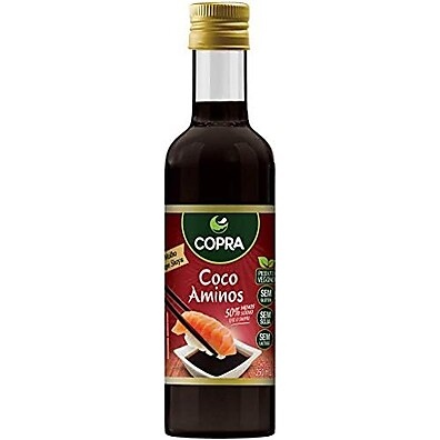 Shoyu Coco Aminos Copra: Molho Leve e Saboroso 250ml