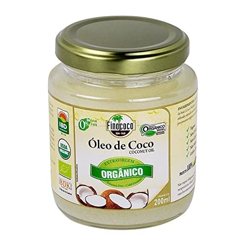 Óleo de Coco Extravirgem Orgânico Finococo 200ml