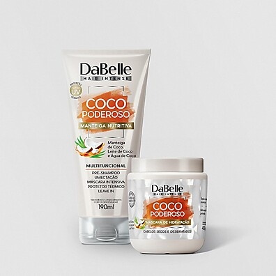 Coco Poderoso DaBelle: Hidratação Intensa!