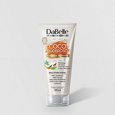 Coco Poderoso: Manteiga Capilar 190ml para Cabelos Incríveis