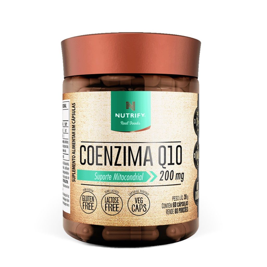 Coenzima Q10 Nutrify: Mais Energia e Antioxidante!