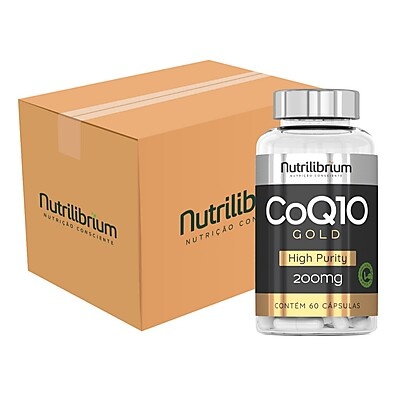 Coenzima Q10 Nutrilibrium: 15x 60 Cápsulas para Energia e Saúde