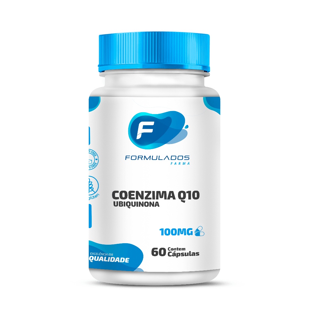 Coenzima Q10 Ubiquinol 100mg: Energia e Saúde em 60 Cápsulas
