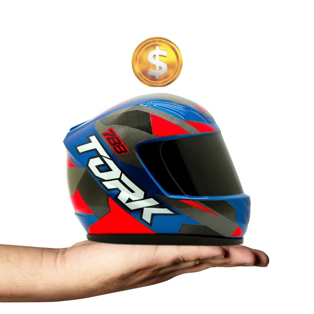 Cofre Mini Capacete Pro Tork: Decore com Estilo!
