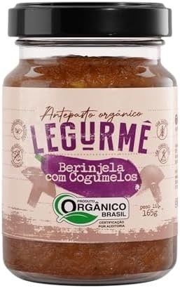 Legurmê Antepasto Berinjela com Cogumelos 165g