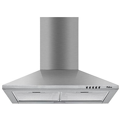 Coifa Philco 60cm Inox: Depurador + Exaustor 220V
