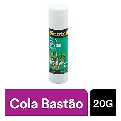 Cola Bastão Scotch 20g: Ideal para Escola e Escritório