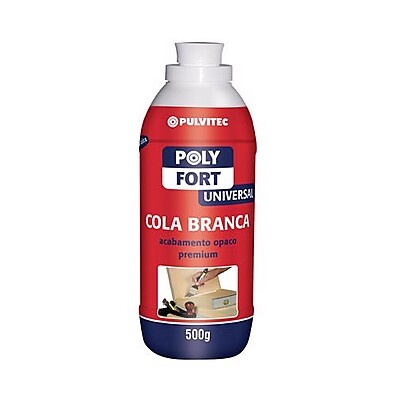 Cola Branca Polyfort Universal 500g: Fixação Impecável