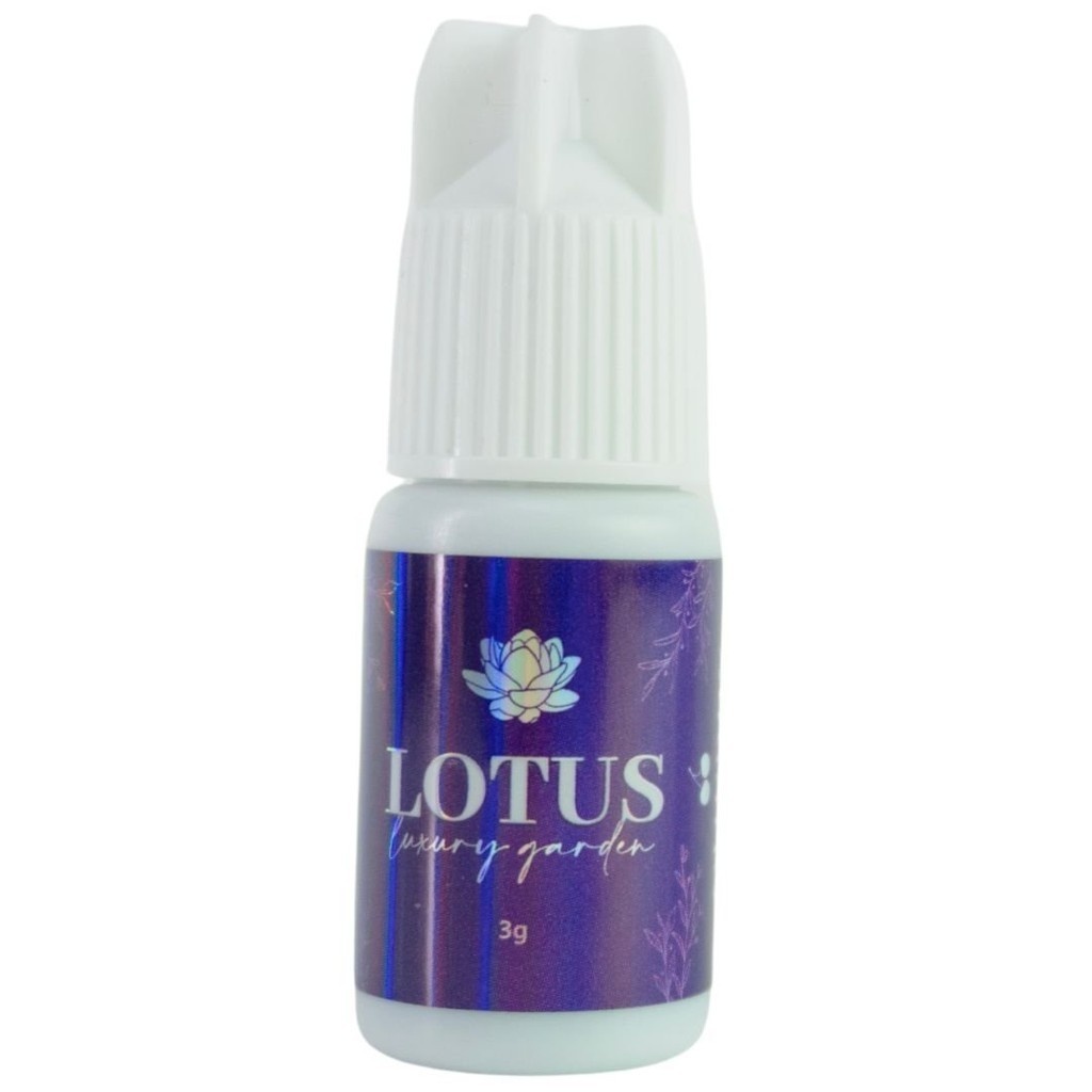 Cola de Cílios Cherry Lash Lotus: Fixação Ultra Rápida e Duradoura