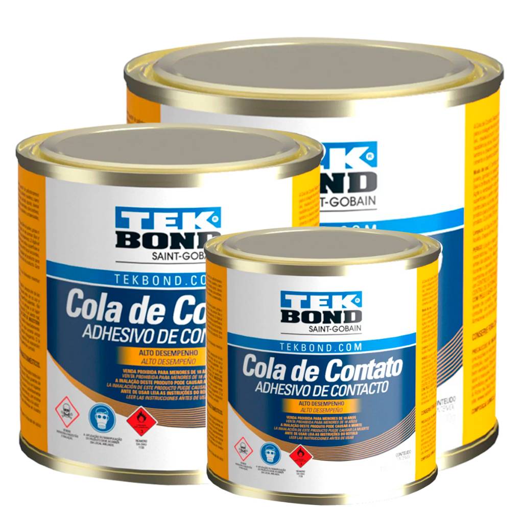 Cola de Contato Tekbond: Fixação Forte e Rápida!