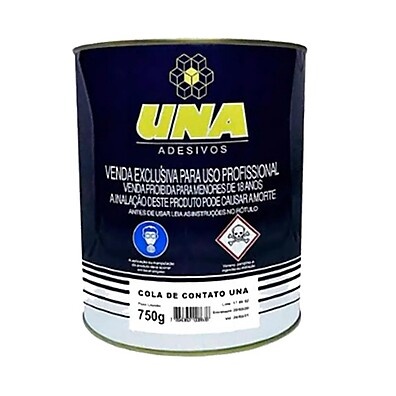 Cola de Contato UNA 750g: Cole Tudo com Força!
