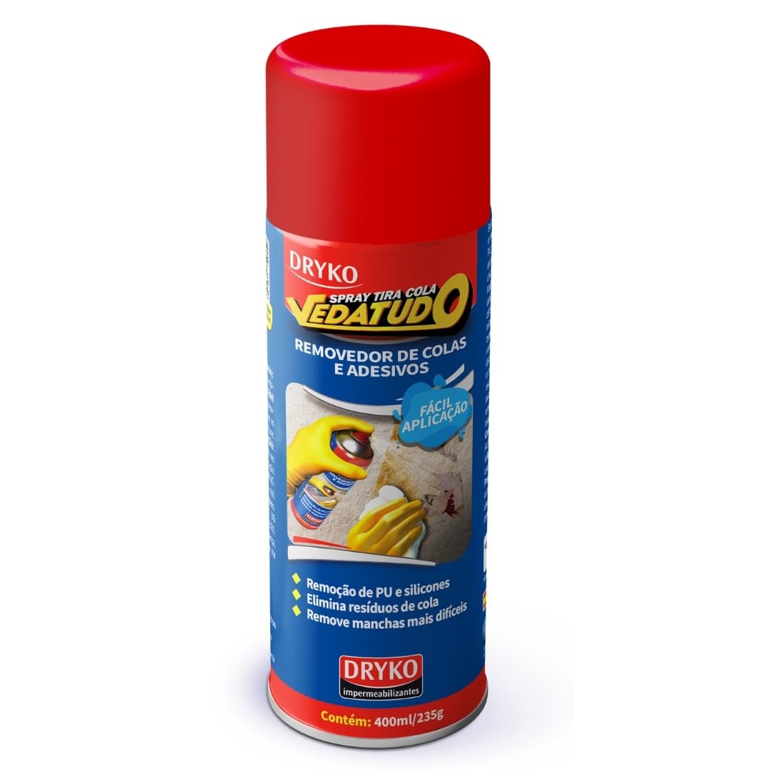 Removedor de Cola Spray 400ml Dryko - Limpeza Fácil e Eficiente