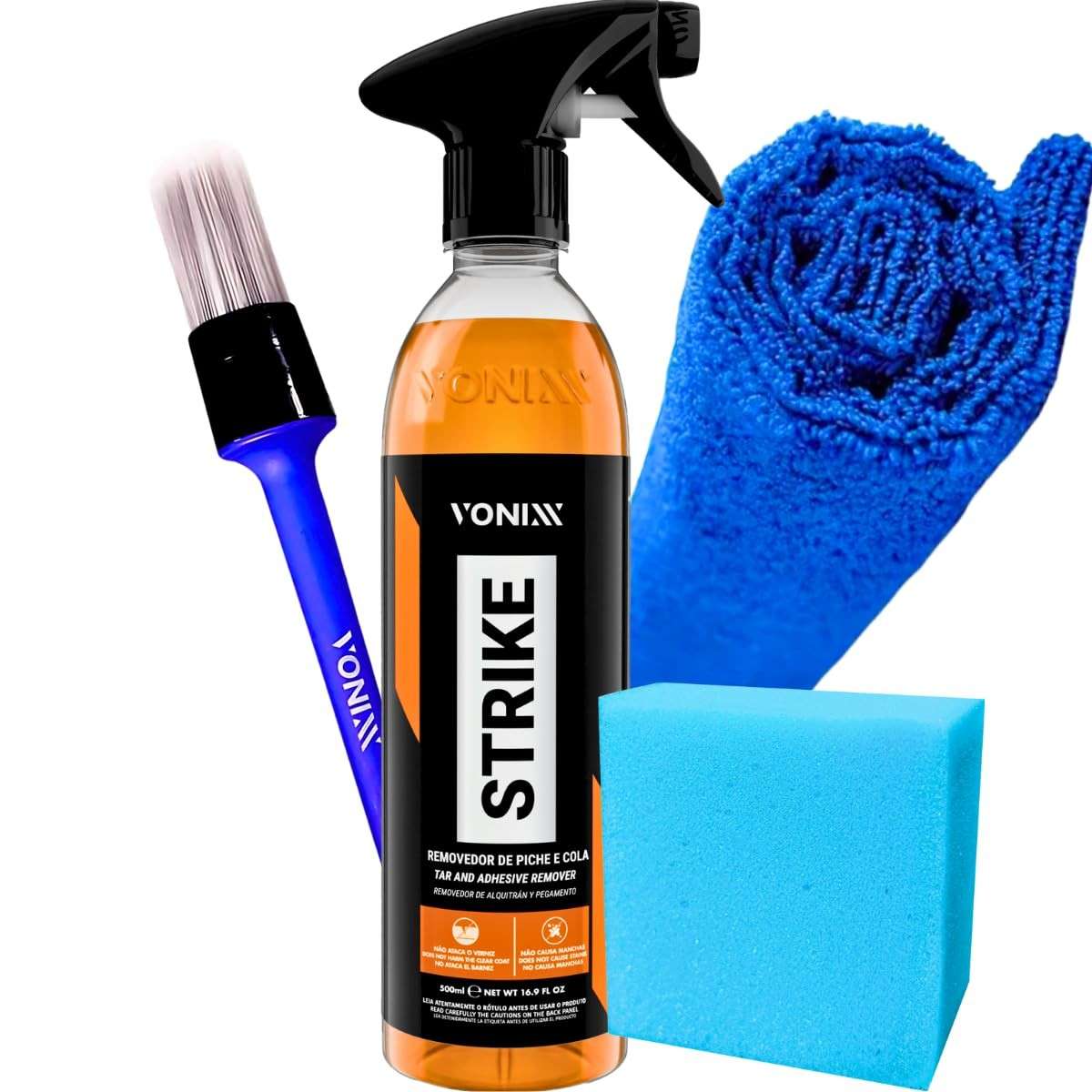 Kit Strike Vonixx: Remoção Fácil de Piche e Cola + Acessórios Essenciais