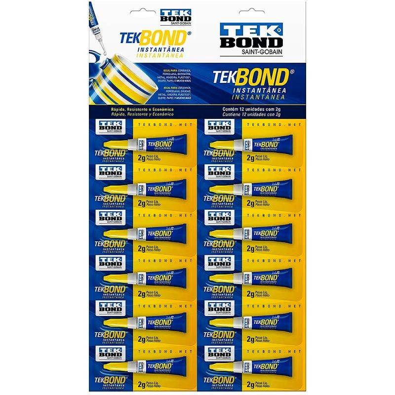 Cola Instantânea Tekbond: Rápida e Forte!