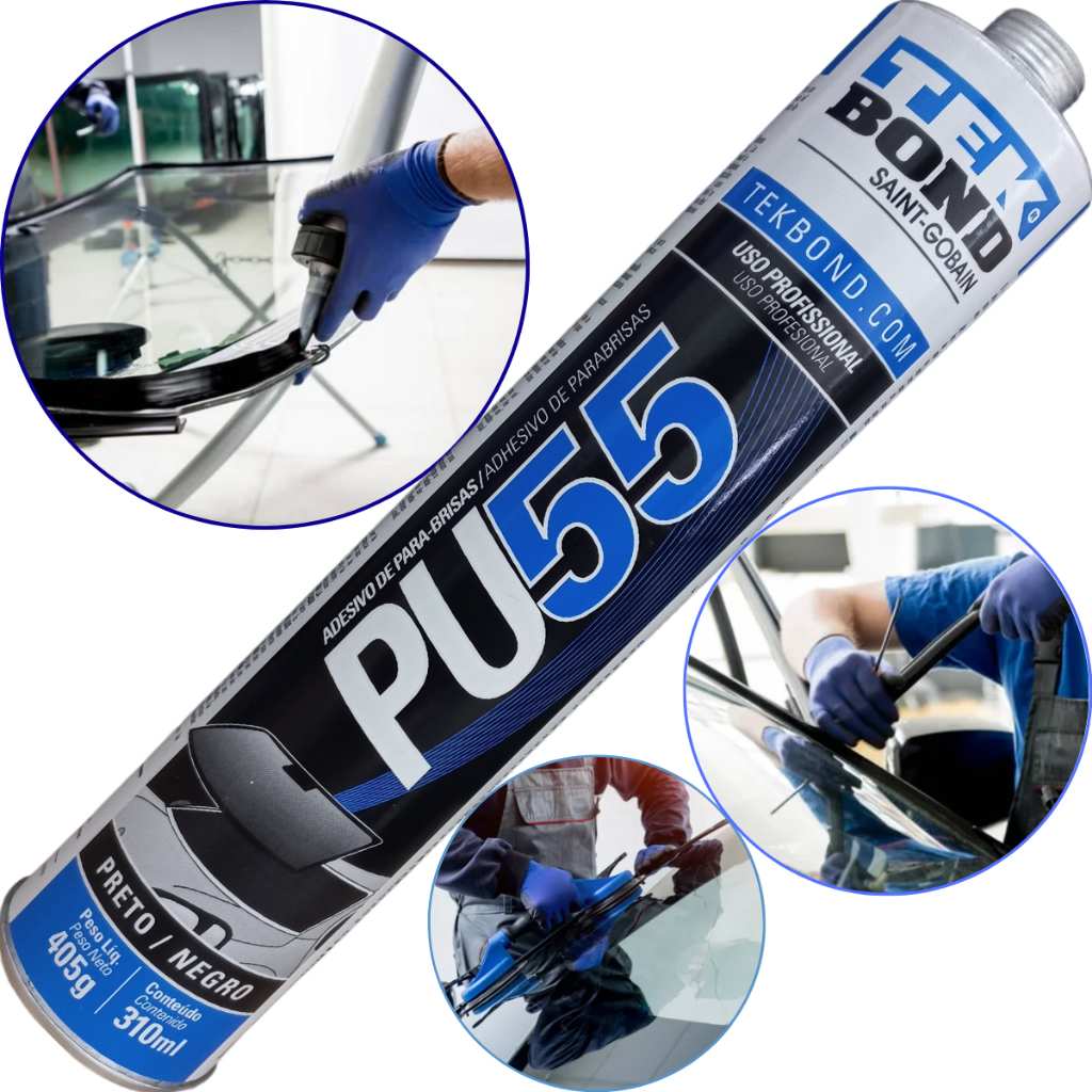 Cola PU55 TekBond: Fixe Vidros com Segurança!