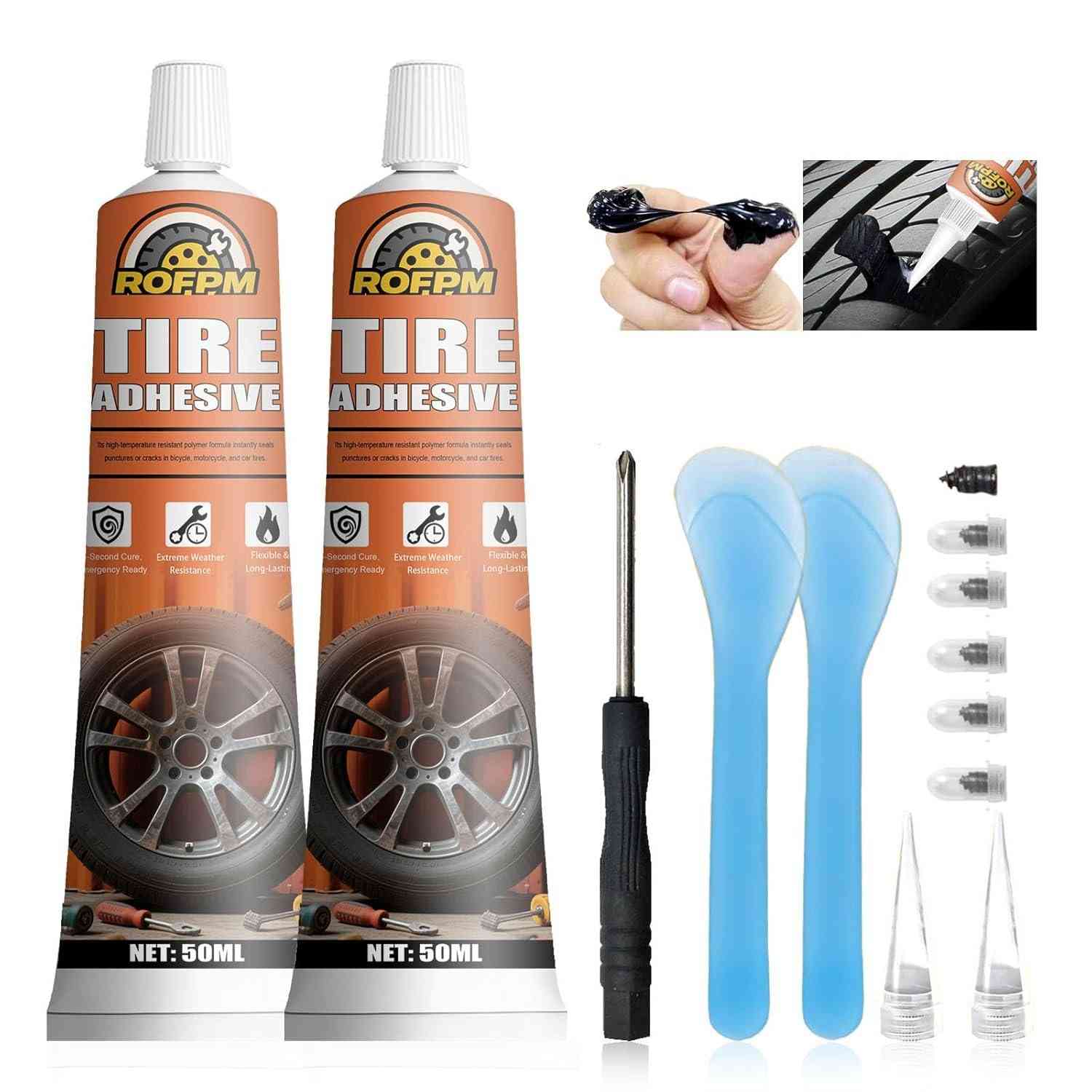Kit Cola Reparo Pneu ROFPM: Solução Rápida e Duradoura para Emergências na Estrada