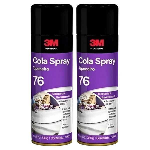 Cola Spray 3M 76: Fixação Forte e Rápida!