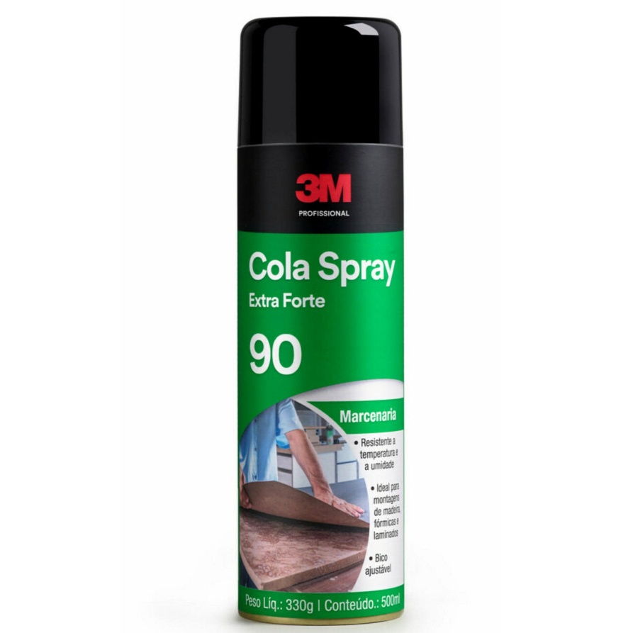Cola Spray 3M 90 Extra Forte: Adesivo Rápido e Potente