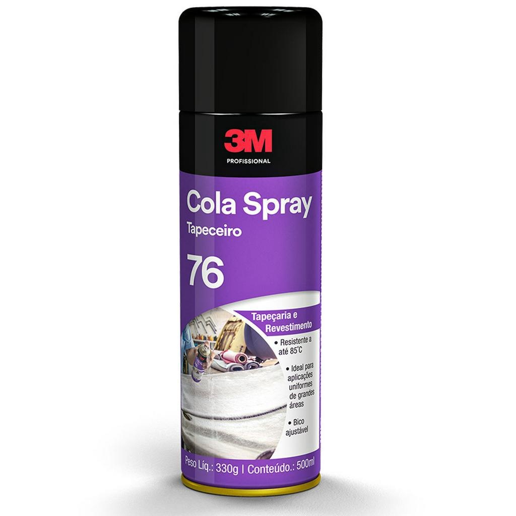 Cola Spray 76 3M: Adesivo Rápido para Tapeçaria