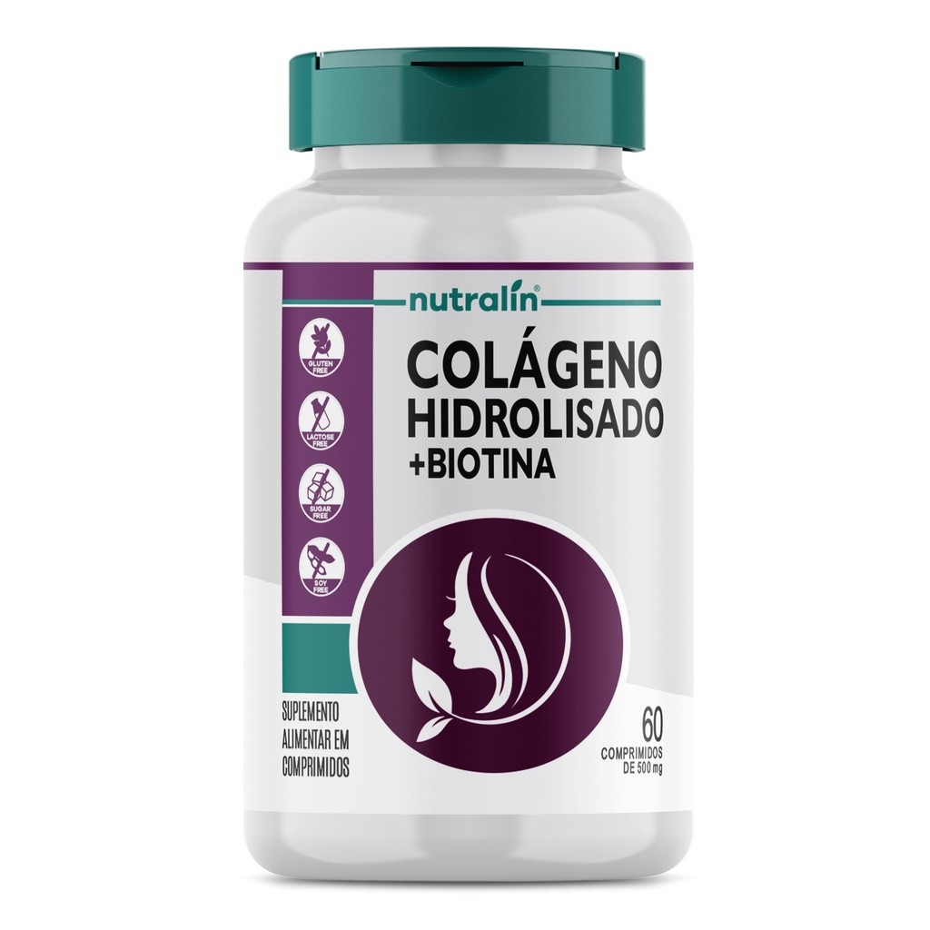 Colágeno Hidrolisado com Biotina: Pele, Cabelo e Articulações