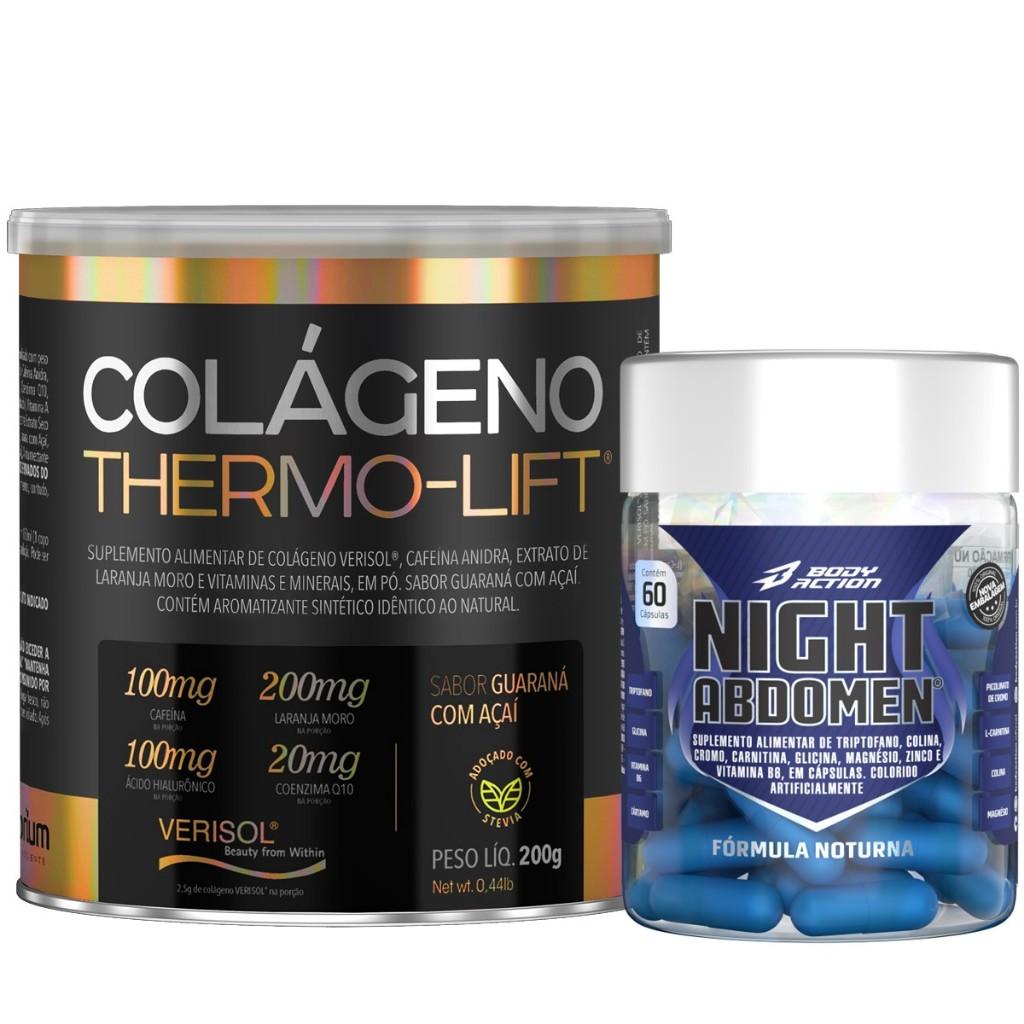 Colágeno Thermo Lift + Night Abdomen: Emagreça e Revitalize!