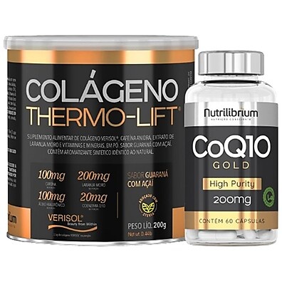 Colágeno Verisol + Coenzima Q10: Lift & Vitalidade