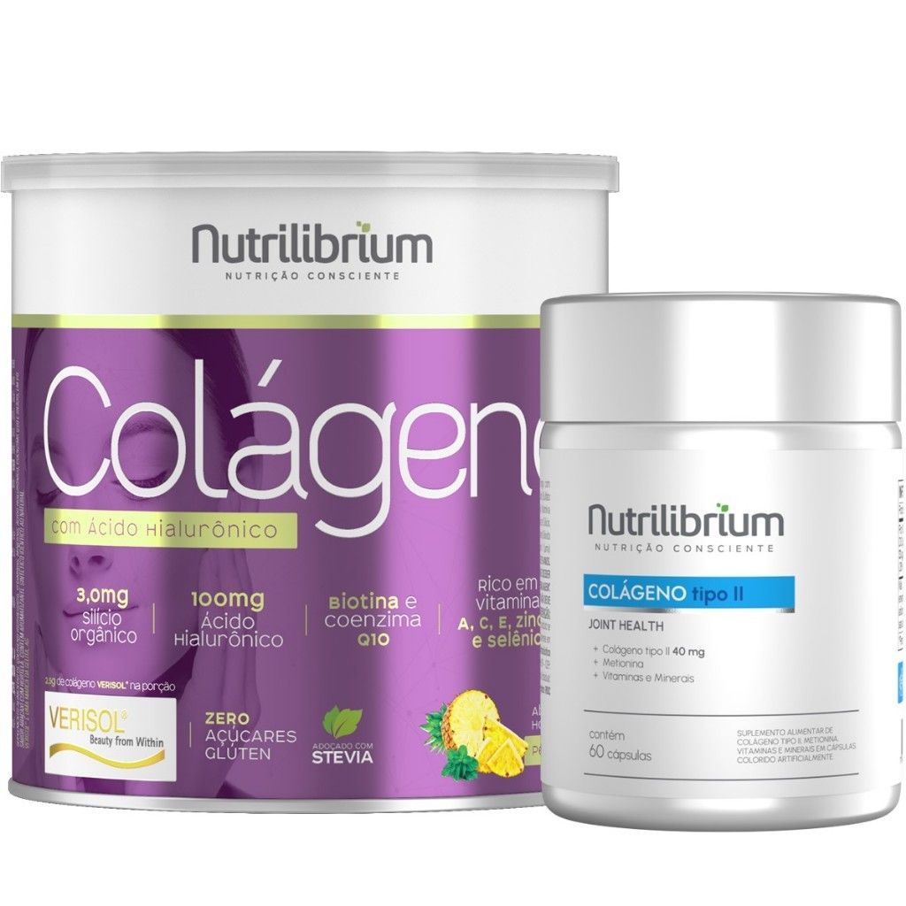 Colágeno Verisol + Tipo 2: Beleza e Saúde da Pele e Articulações