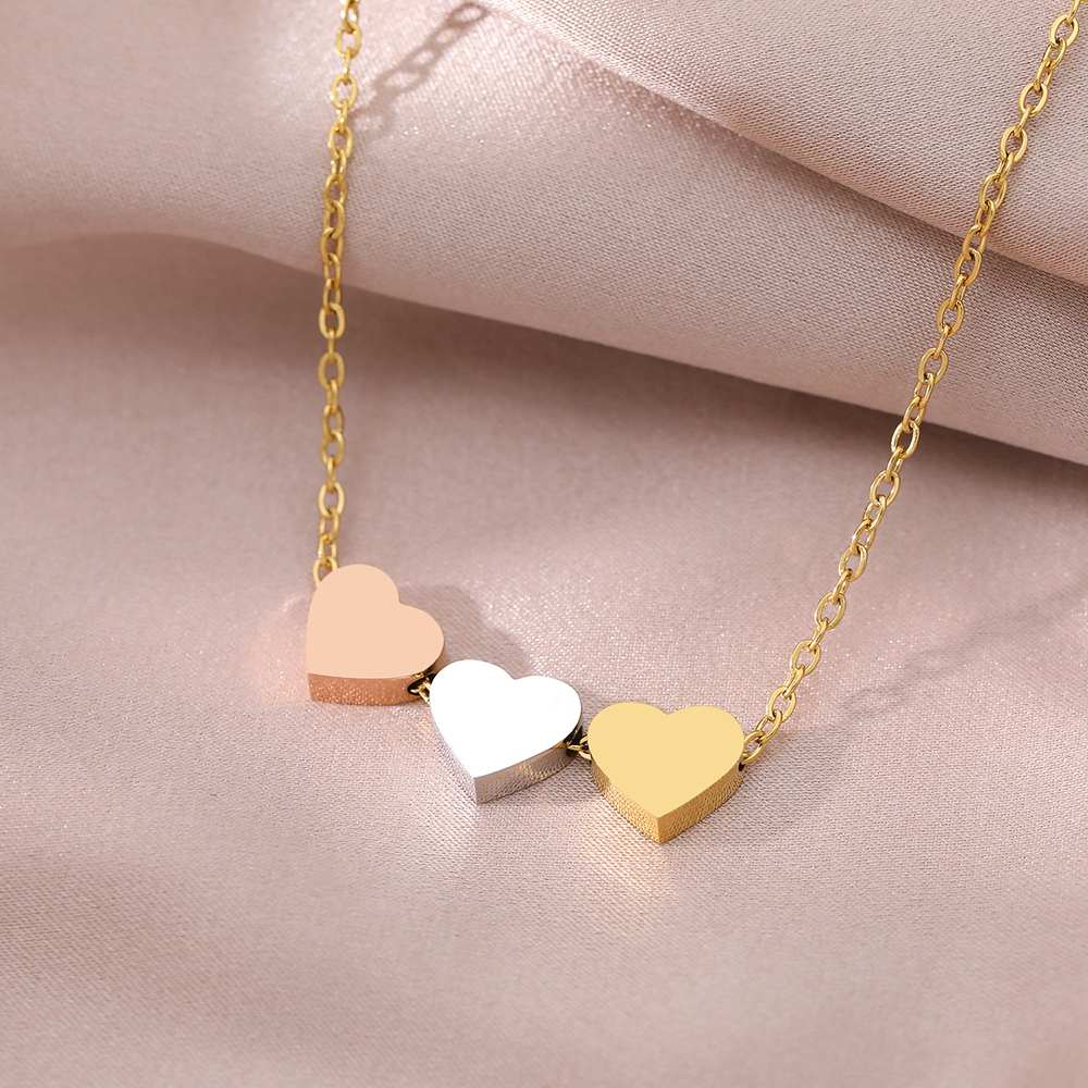 Colar Corrente Feminina em Aço Inoxidável Banhado a Ouro 18k