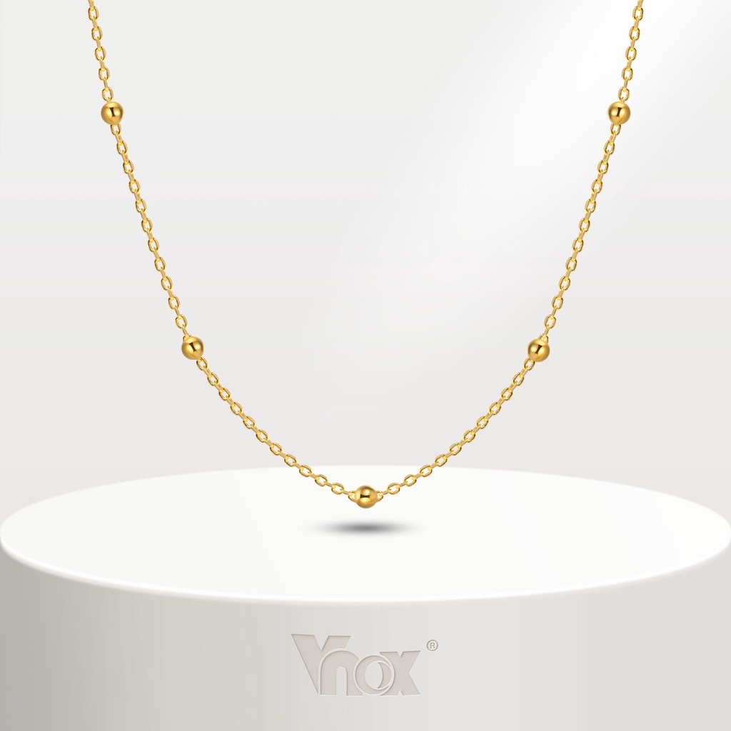 Colar Feminino Vnox: Elegância em Aço Inoxidável