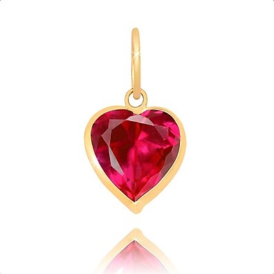 Colar Ponto de Luz Coração Ouro 18k – Elegância em Detalhes