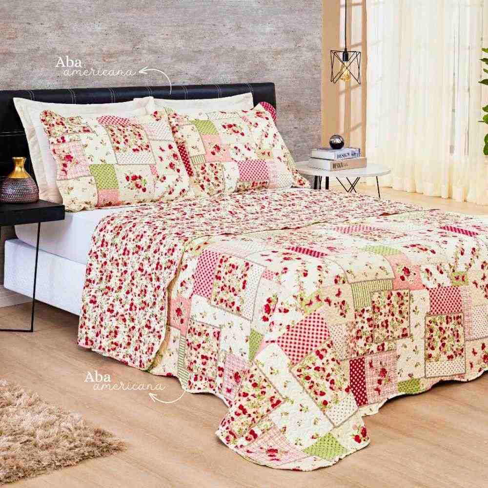 Colcha Casal Bouti: Elegância e Conforto!