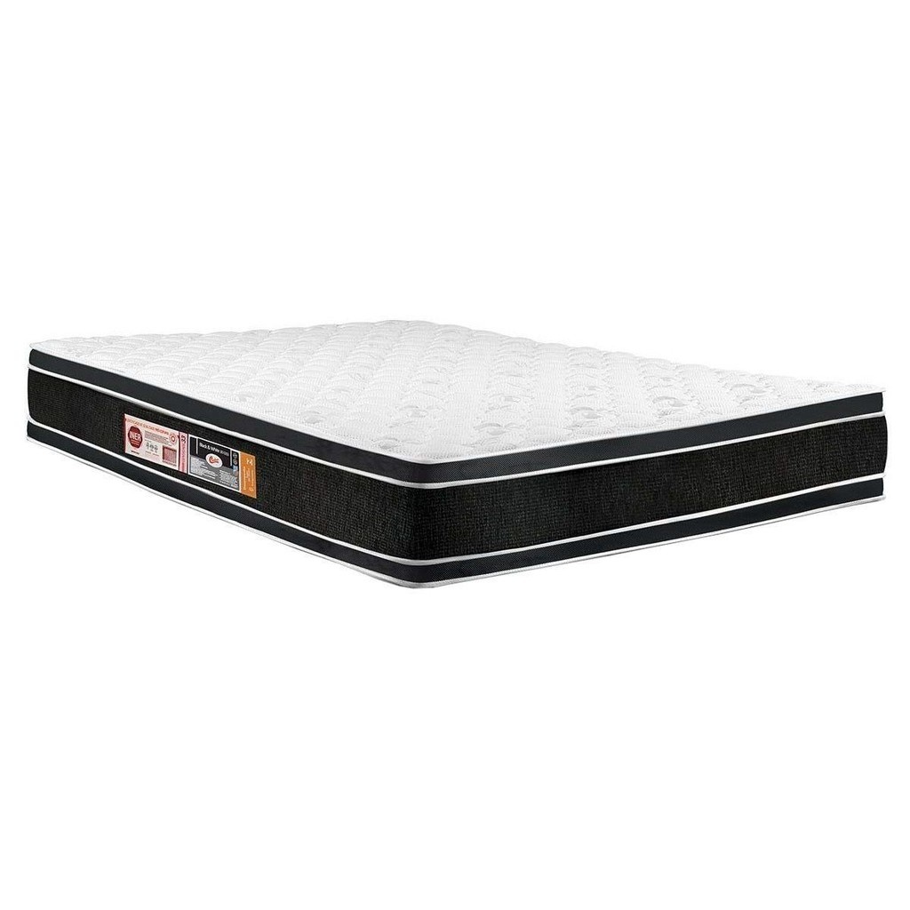 Colchão Casal Castor Black White D33: Conforto e Qualidade