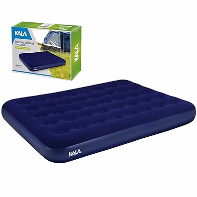 Colchão de Casal Inflável KALA: Conforto Rápido!