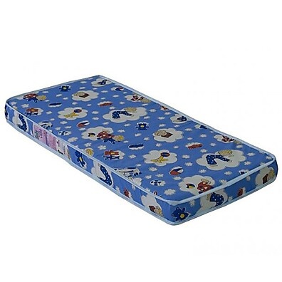 Colchão Infantil Azul 86x38 com Espuma D-18 – Conforto e Qualidade