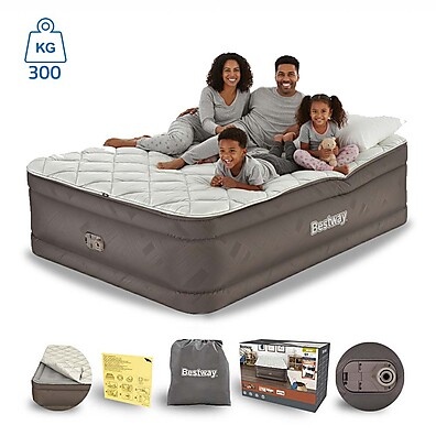 Colchão Inflável Queen Duvet: Conforto e Praticidade!