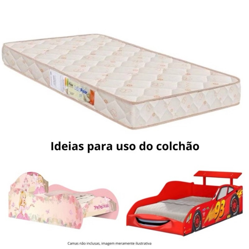 Colchão Juvenil Mini Cama 150x70x10: Conforto e Qualidade para Crianças