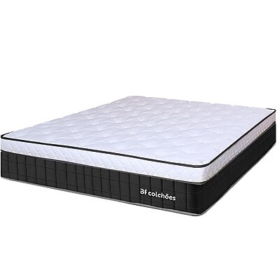 Colchão Queen Molas Ensacadas Firme com Pillow Top Viscoelástico