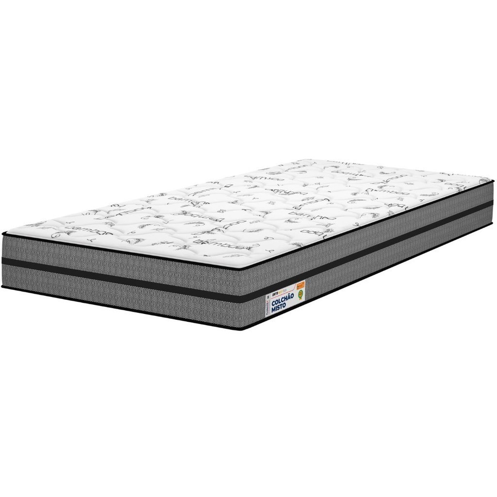 Colchão Solteiro Ortopédico Firme Plumatex: D33 + EPS