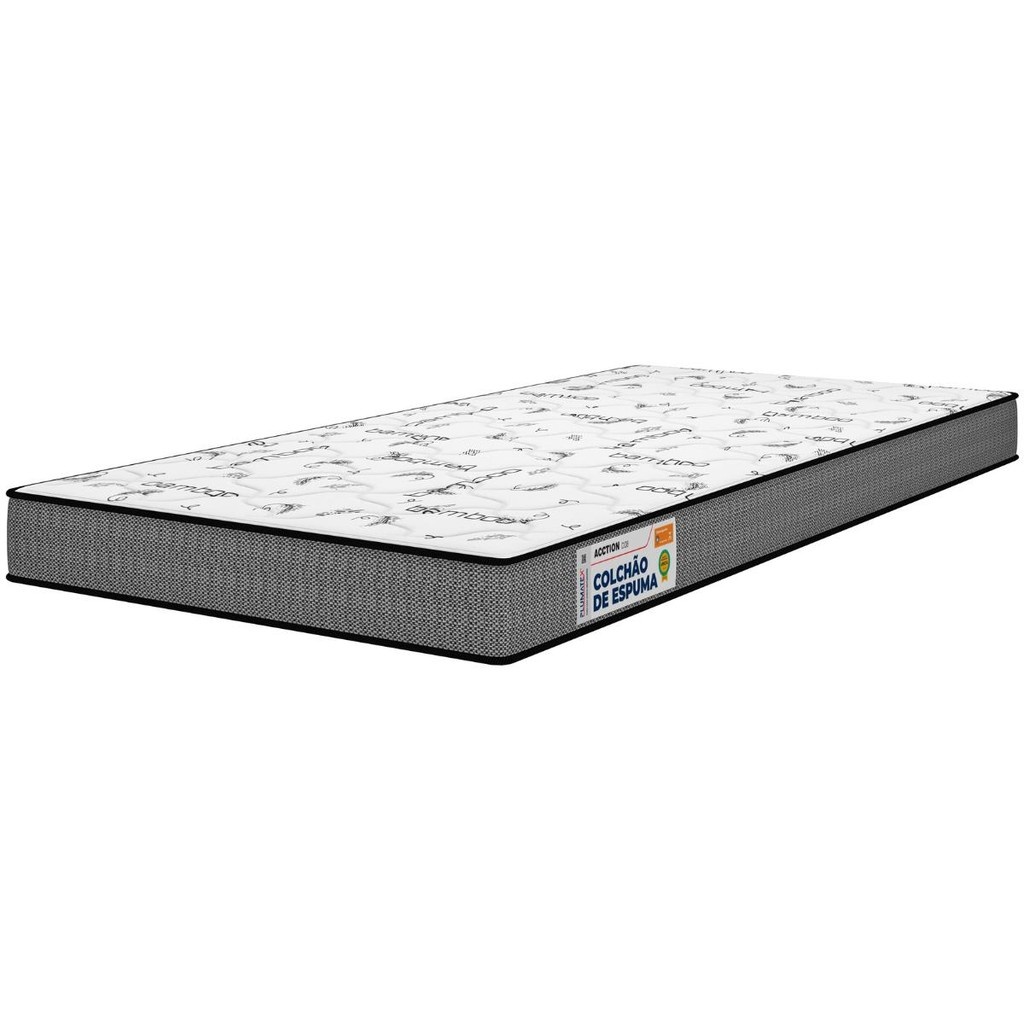 Colchão Solteiro Plumatex Acction D28: Firmeza e Conforto