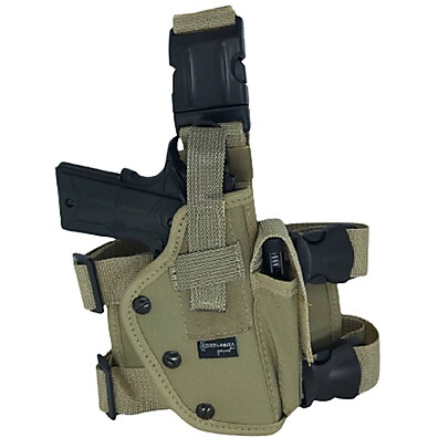 Coldre Perna Militar Robocop Tan