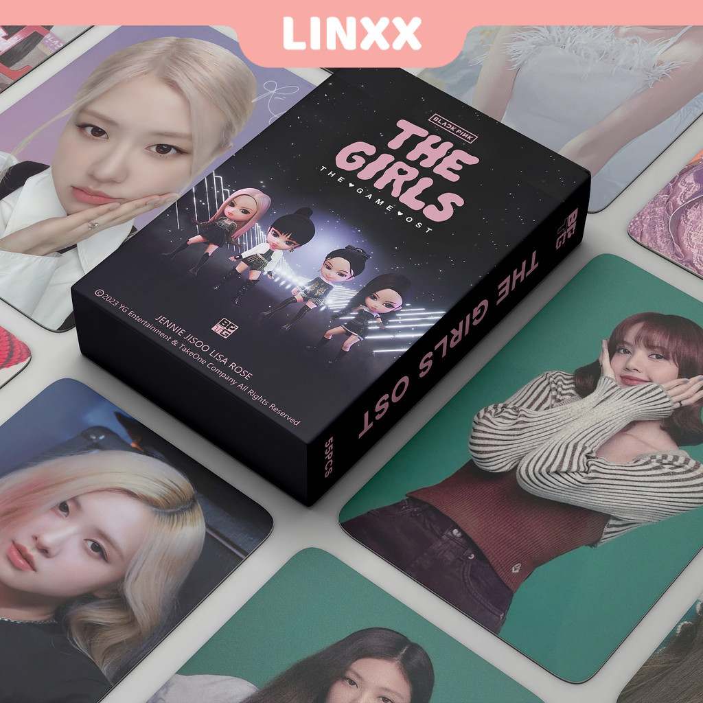 Coleção BLACKPINK THE GAME: 55 Cartões Postais Exclusivos para Fãs