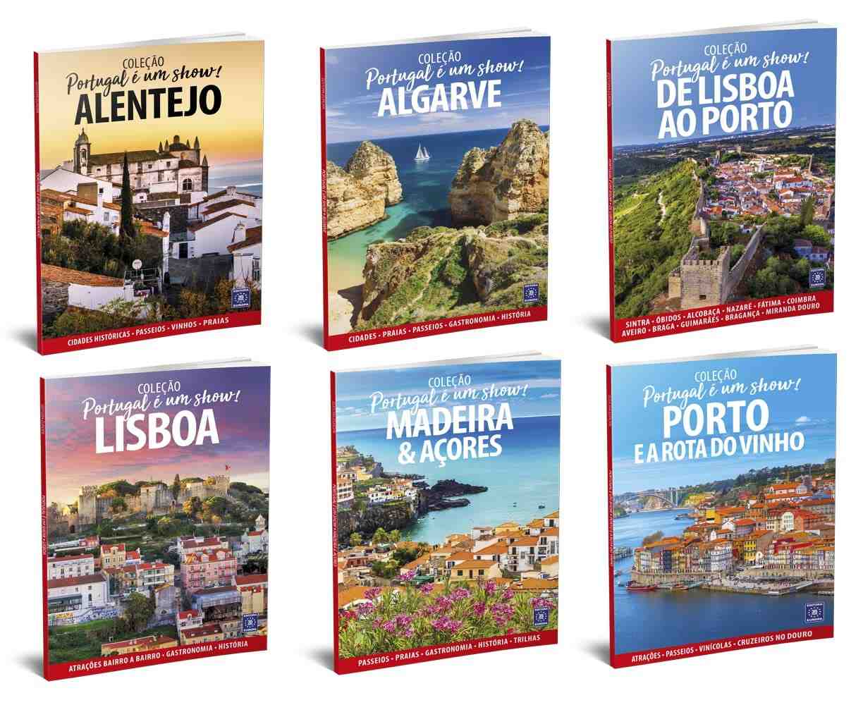 Descubra Portugal: Coleção Completa de 6 Livros Essenciais para Sua Viagem