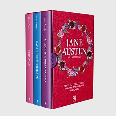 Coleção Jane Austen: 3 Grandes Obras em 1 Box Imperdível
