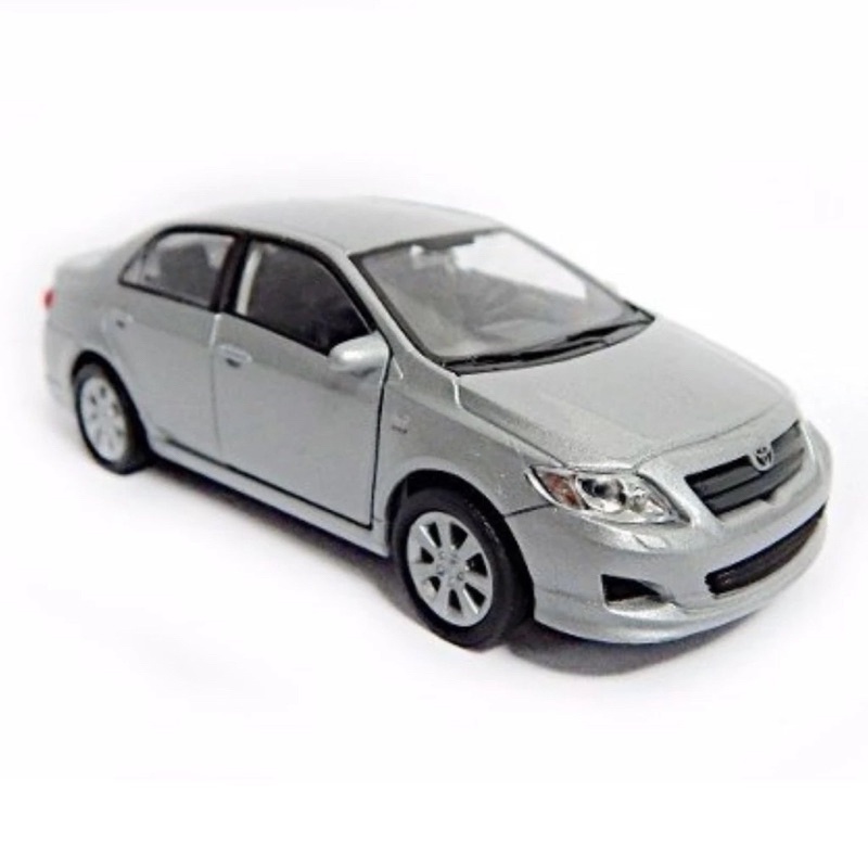 Toyota Corolla 2009 Welly 12cm – Miniatura de Ferro Perfeita para Coleção