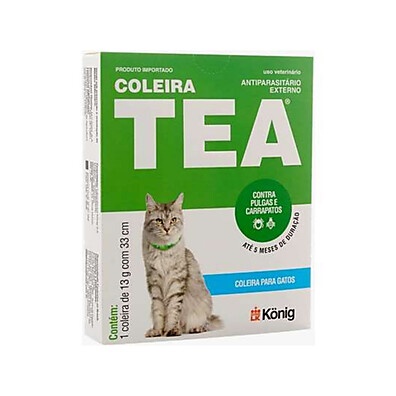 Coleira Anti Pulgas Gatos: Proteção 5 Meses!