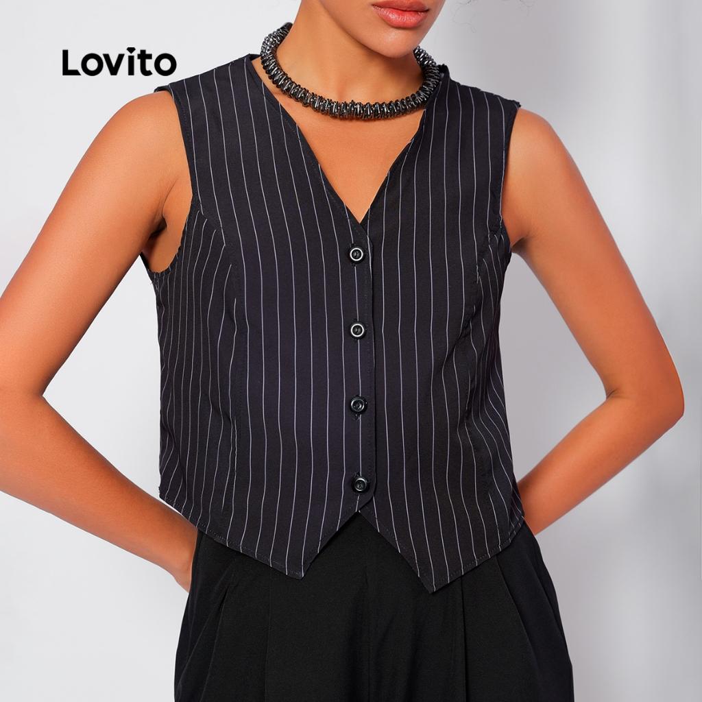 Colete Alfaiataria Riscado Lovito: Elegância e Estilo
